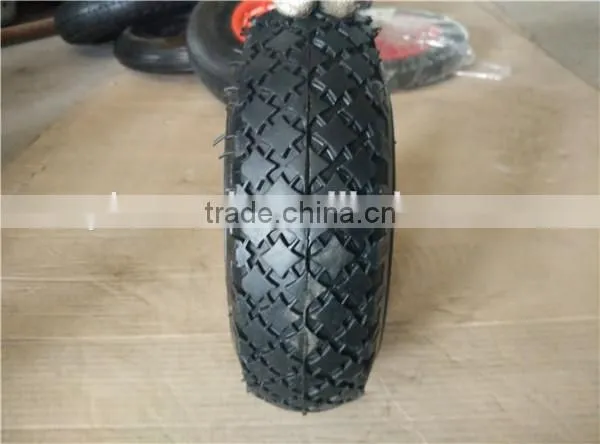 3.00-4 high quality pneumatic small rubber wheels