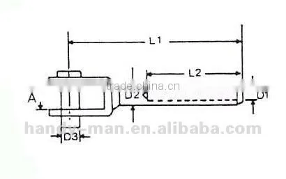 Welded Fork Terminal