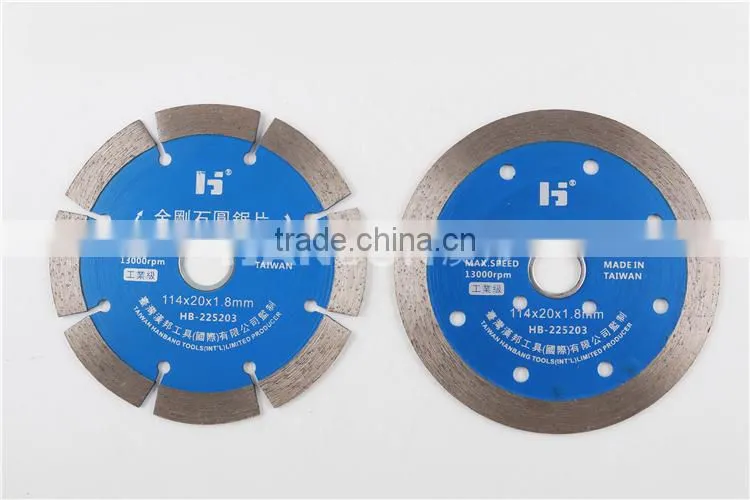 Continuous Diamond Saw Blades for Cutting Granite, Marble, Limestone, Concrete