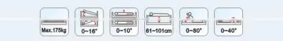 Professional Multi-Fuction Electric Hospital Nursing Care Bed
