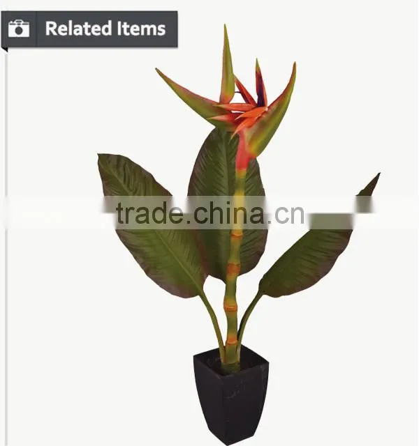 Artificial bonsai leaves green artificial bamboo tree tall phyllostacgys edulis bamboo