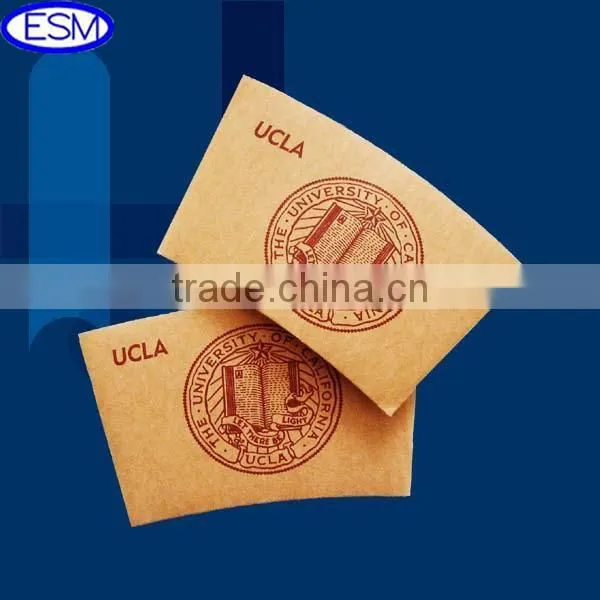 Hot Beverage Coffee Cup Sleeve 2 to 20 oz. Paper Sleeves