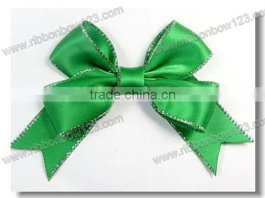 Elastic loop Satin ribbon wine bottle bow tie