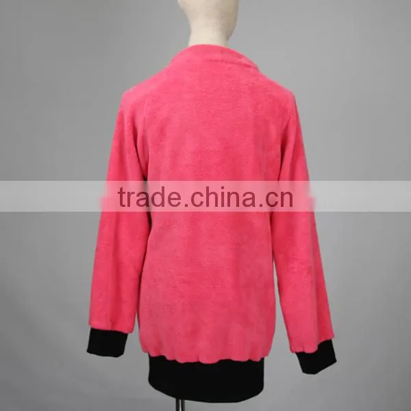 top quality made in coral velet winter cute ladies night plus size sleeping wear