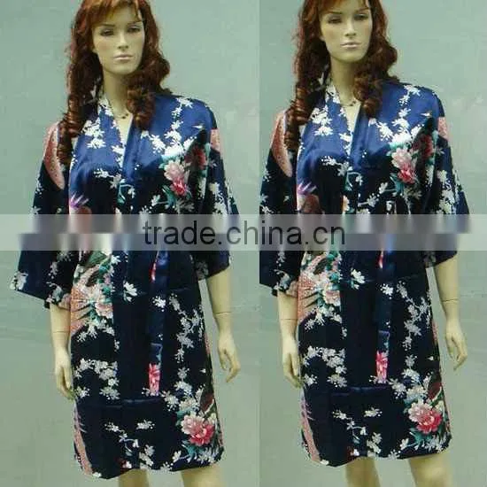 Wholesales Stock Woman Sleepwear / Kimono Bathrobe