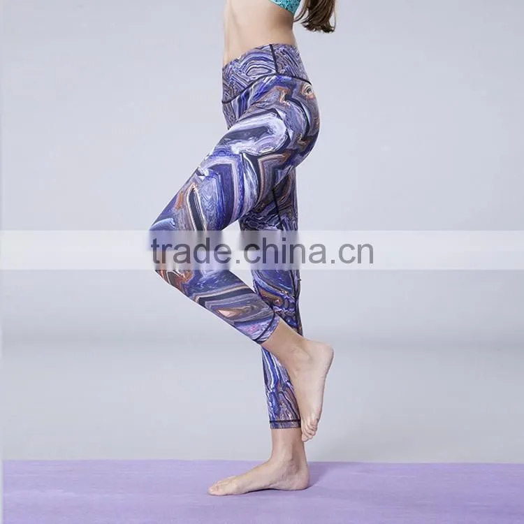 Activewear Women 3/4 Workout Capris Leggings Cropped Yoga Pants