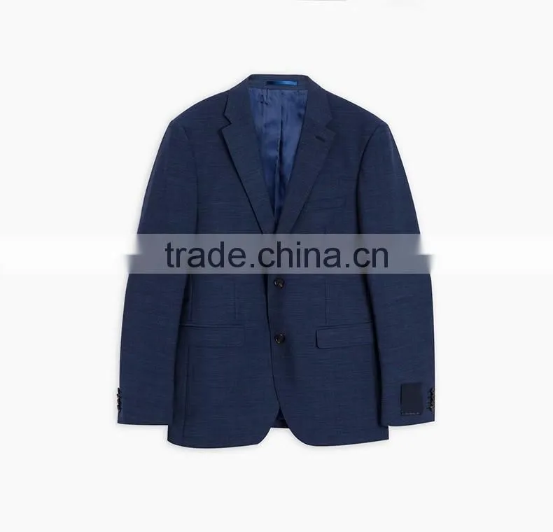 Casual Men'S Two Button Single Vent Fashion Suit Jacket Blazer For Sale
