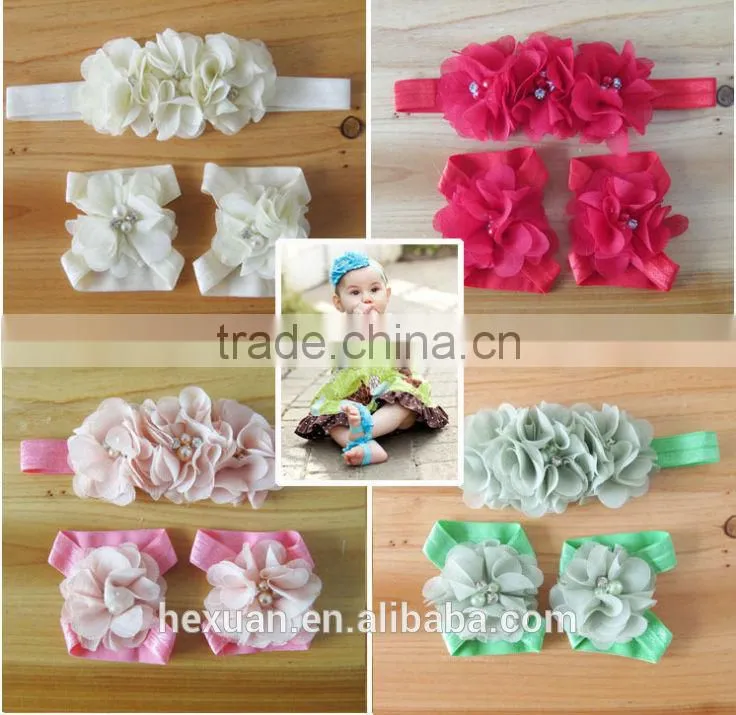 Baby Shoes Flower Design Baby PreWalker Infant Shoes,baby Barefoot Sandals