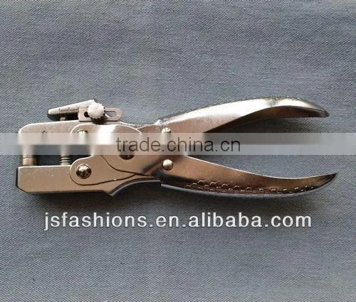 Eyelet hand press attaching tool pliers