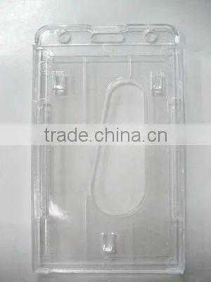 plastic id card holder name tag holders lanyard pouch holder