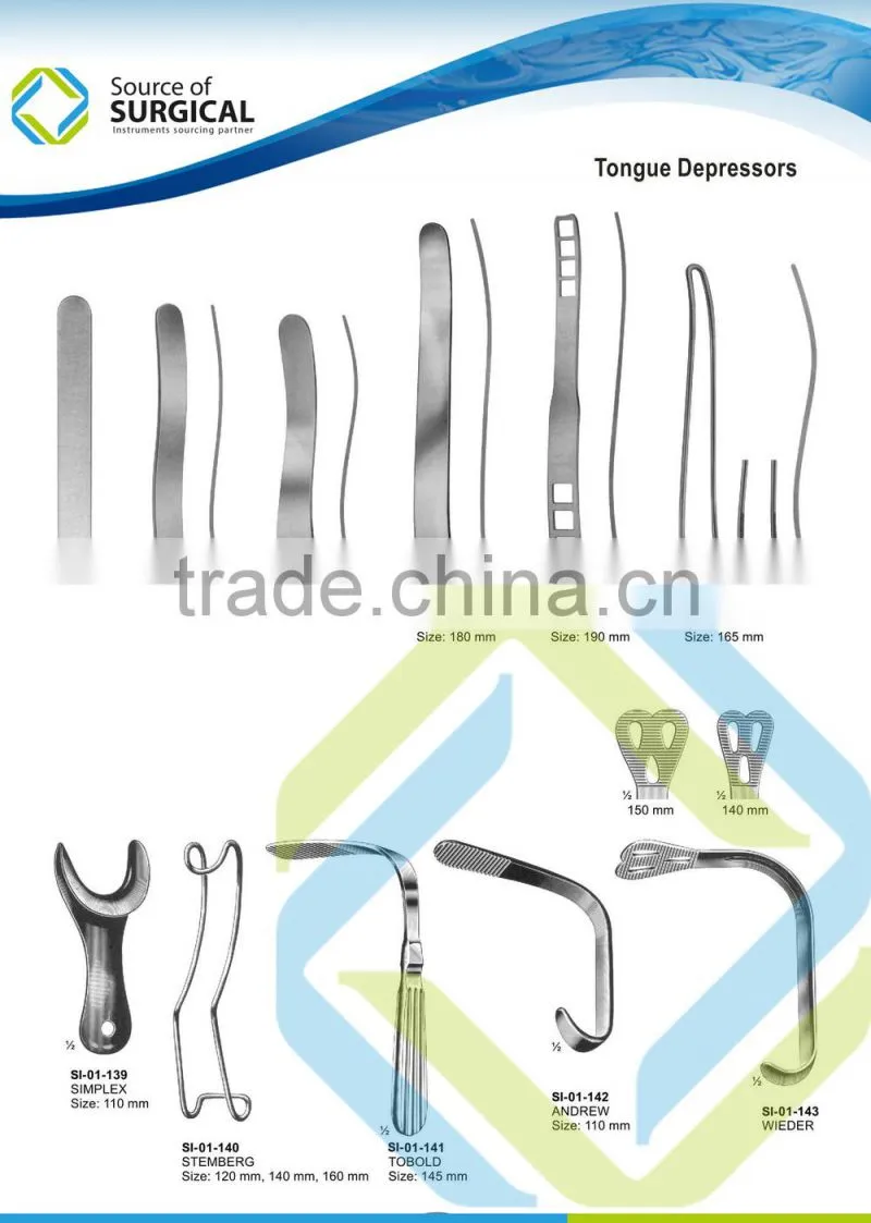 2 Tongue Depressors