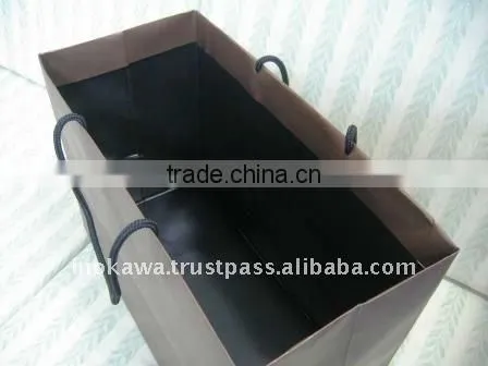 Luxury Shopping Paper Bag STOCKLOT LOW PRICE--- Black, Gold, Silver, Champagne Gold, Charcoal, and White --- Wholesale