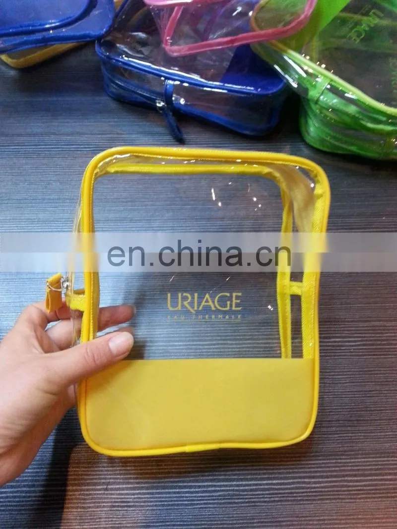 PVC toilet bag with zipper