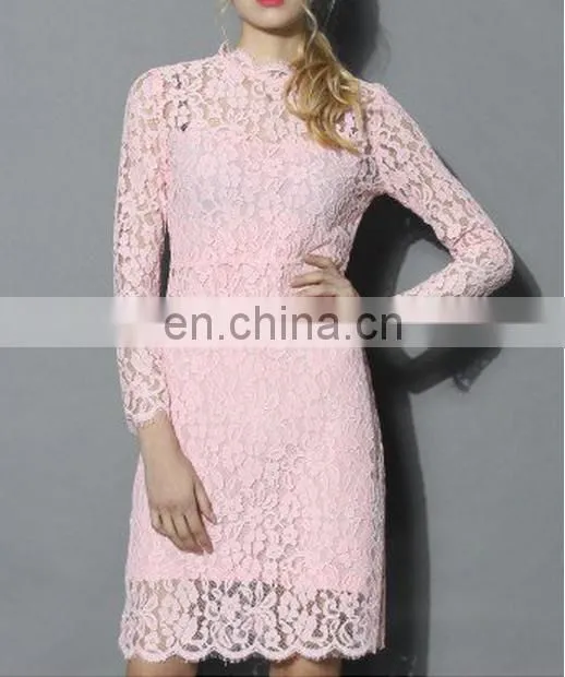 China OEM wholesale women's lace dress