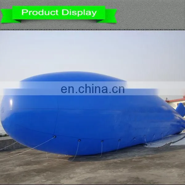 4m long inflatable blimp airship/inflatable zeppelin helium balloon for advertising