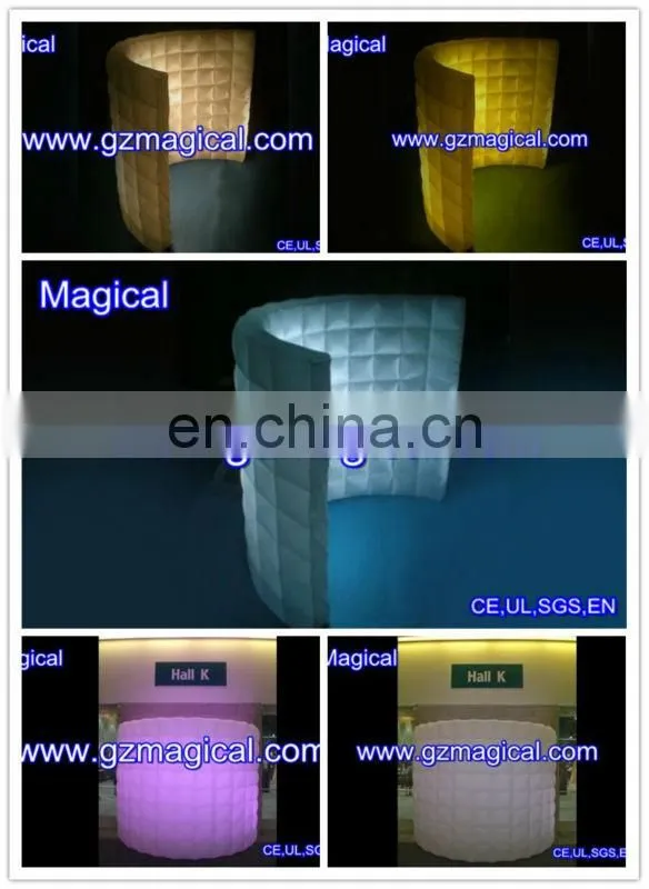 wall decoration with led light