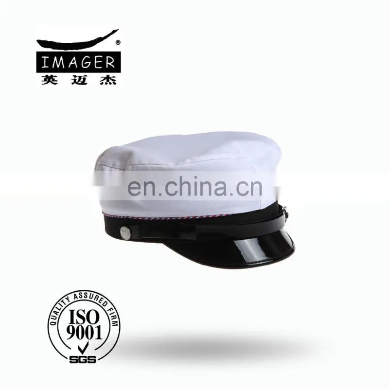 Customized white wool stduent cap hat with good quality