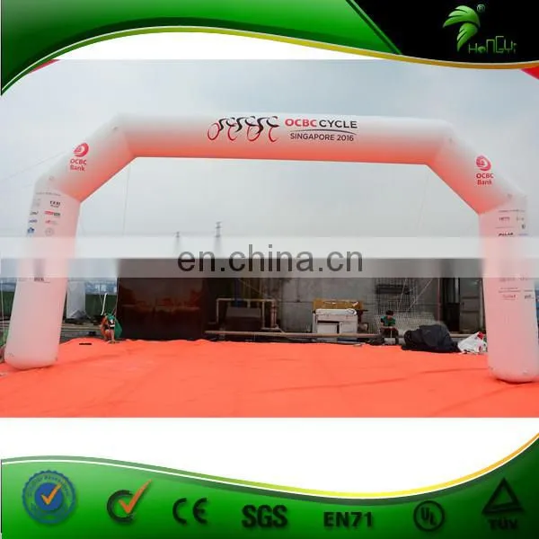 Outdoor Promotion Durable Inflatable Entrance Arch Rental, Inflatable Finish Line Arch