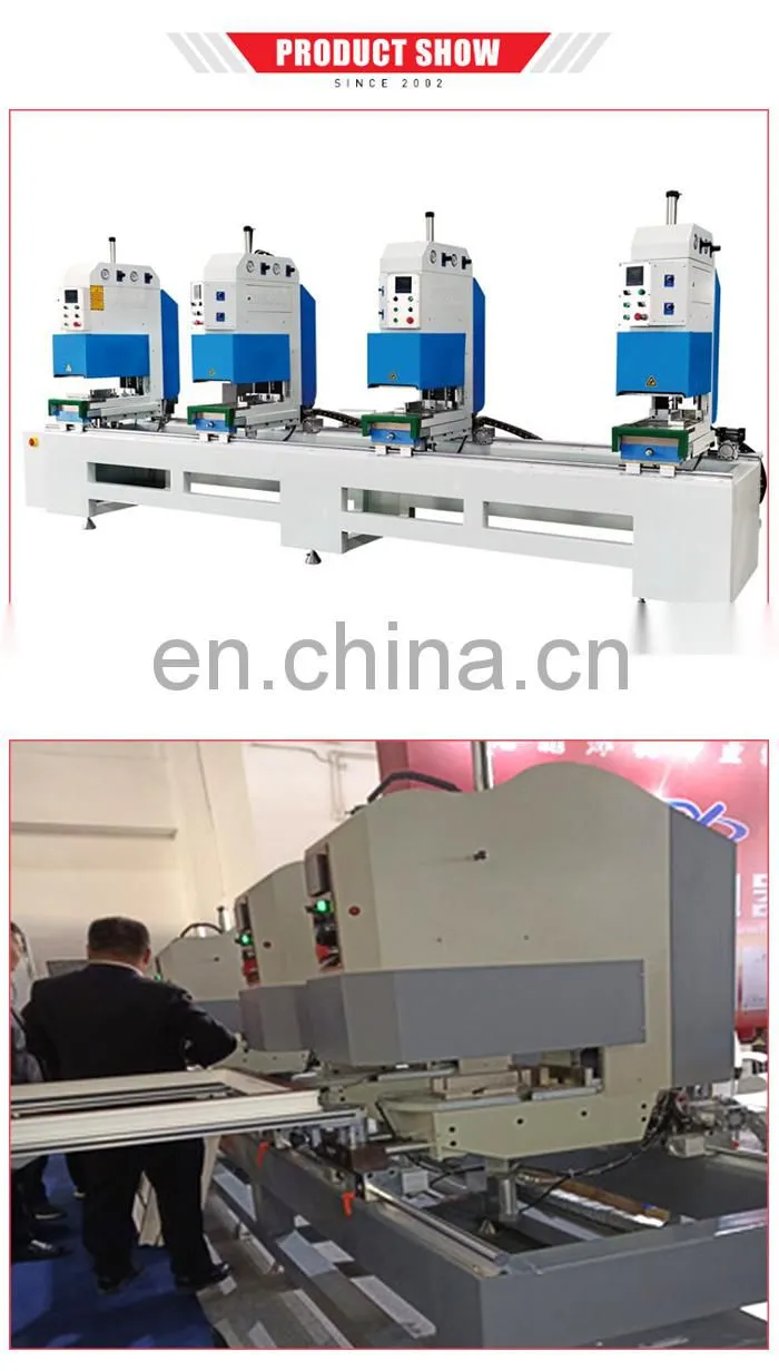 upvc making vinyl window welding machine for the seamless welding