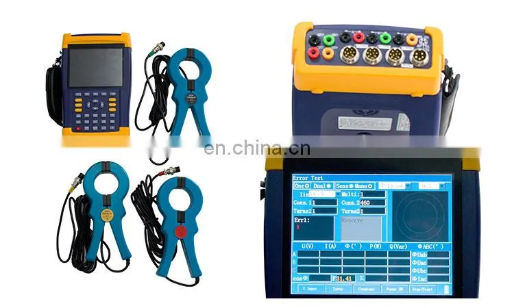 3 Phase Energy Meter Calibration Equipment / Energy Meter Field Calibrator
