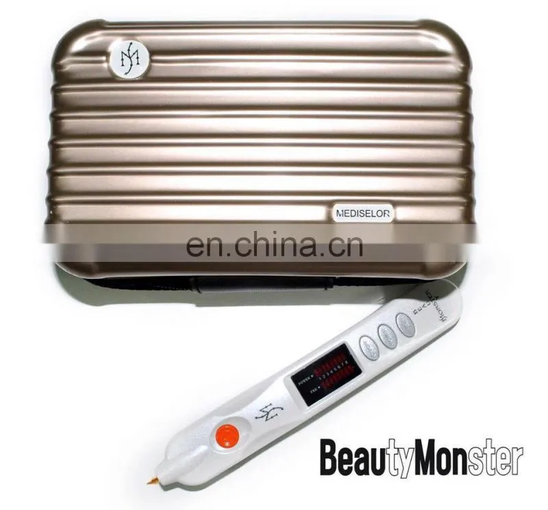 Professional beauty monster plasma pen spot removal eyelid lifting with black and white color