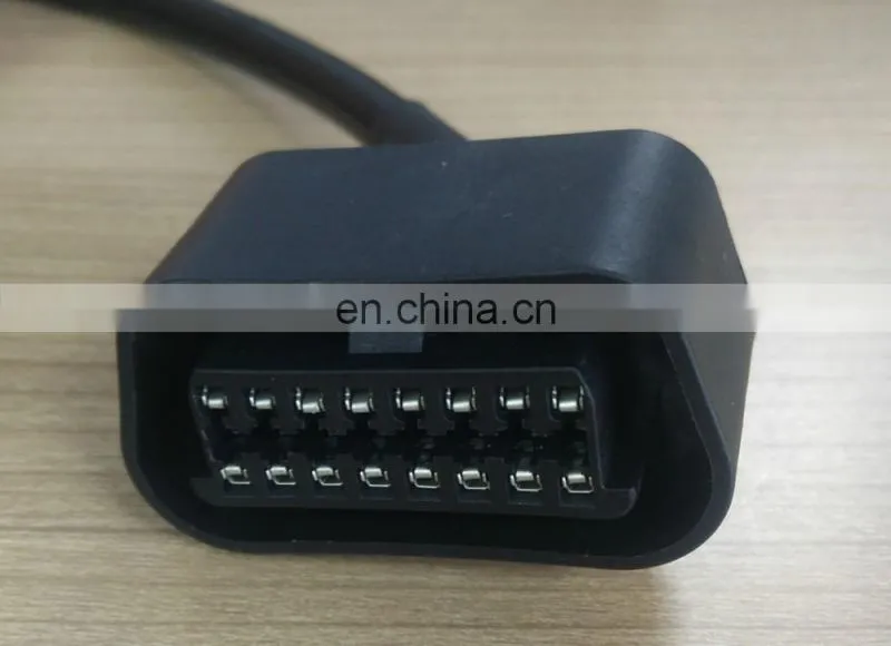 OBD2 Male to 2Female Adapter Splitter Extension Cable OBD II for All Cars 20cm 1ft