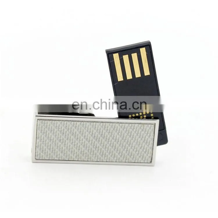 OEM Fashionable mini metal 1gb oem logo gifted swivel usb flash drive high quality 2.0 3.0 memory sticker