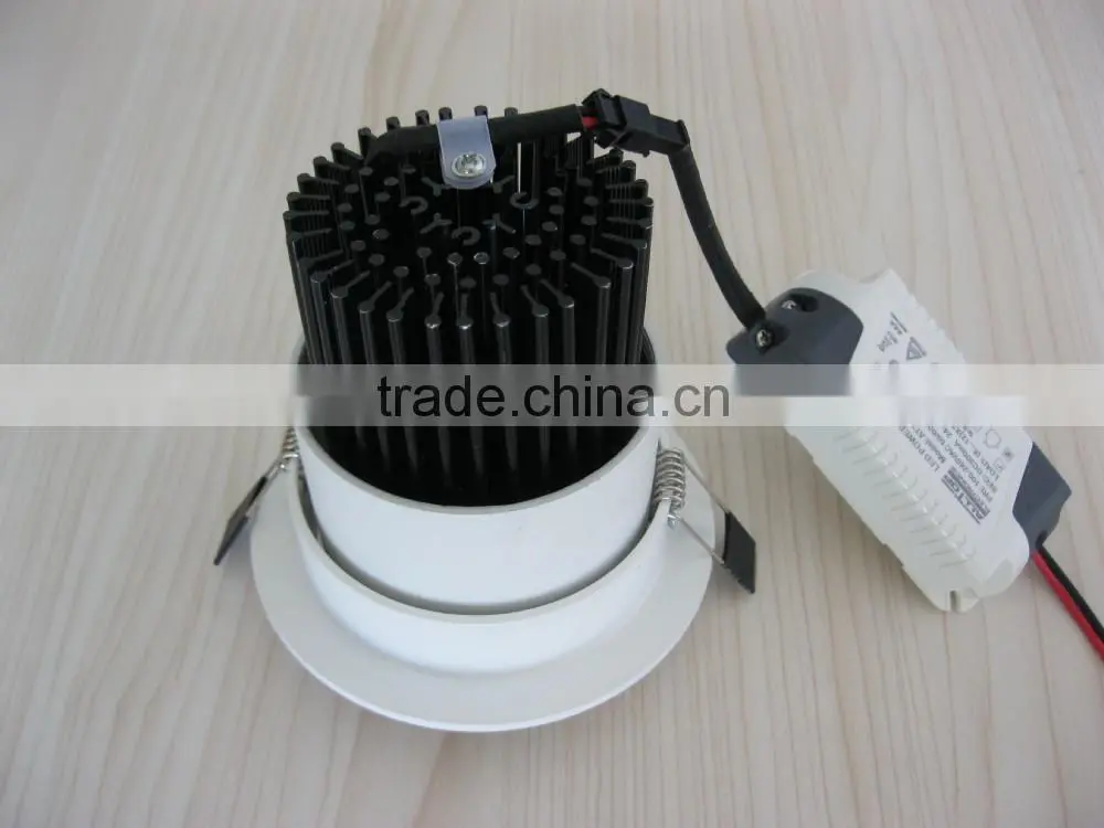 Popular using 80LM/W 9w/12w/15w cob led downlight