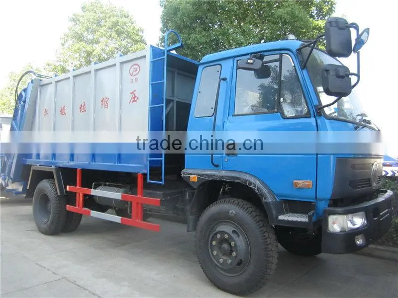 Dongfeng 8m3 refuse truck compactor