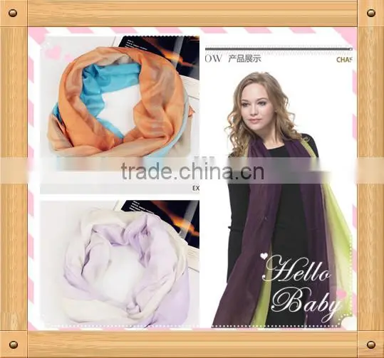 wholesale winter stylish wool knitted scarf