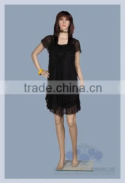 Full body standing plastic female mannequin with the best price