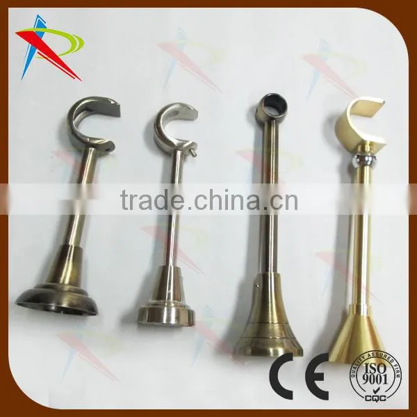 wrought metal Greece style curtain pole brackets accessories
