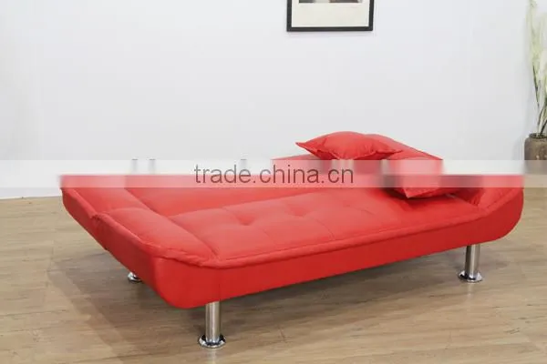 Modern Promotion Cheap Folding Leather Futon Sofa Bed