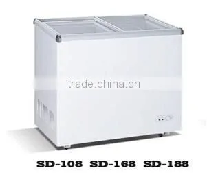wholesale commercial pharmaceutical display popsicle horizontal freezer