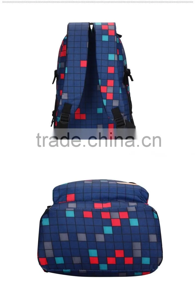 canvas backpack rucksack teenagers laptop bag