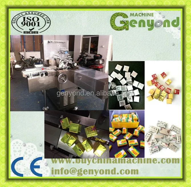 Maggi Chicken/bouillon Cube Wrapping Machinery