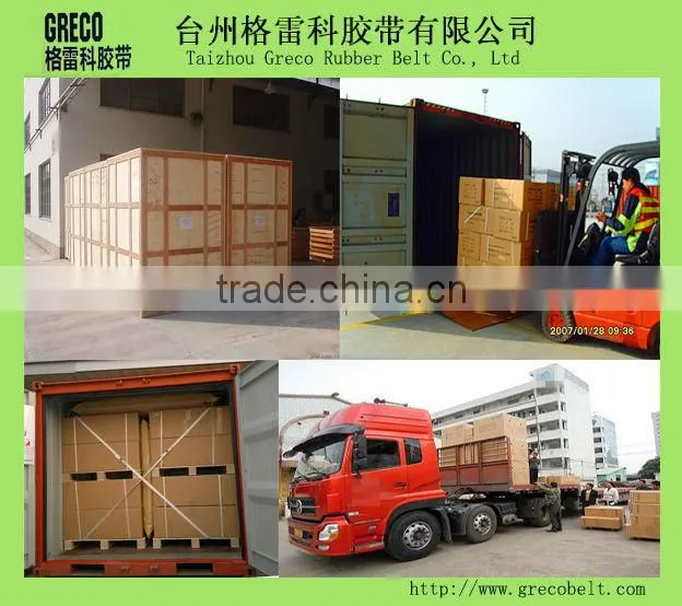 good quality rubber poly v belt