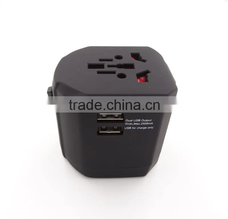 china gift items Universal UK Travel Adapter/european electrical power plug adapter with usb/seasons plug adapters