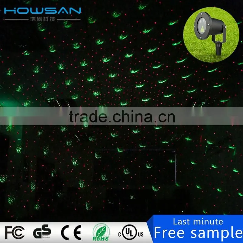 multifunctional led outdoor landscape light Speed adjustable programmable projector laser light