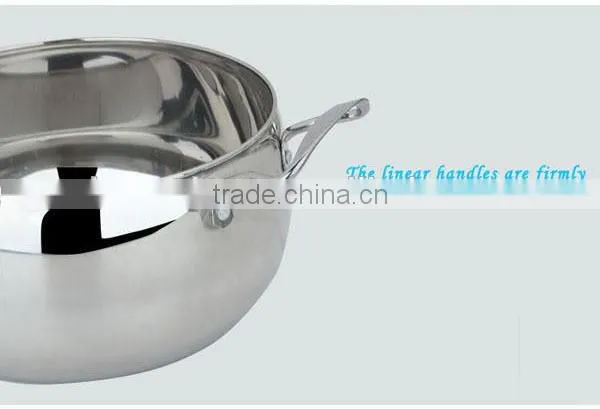 Hot sales Stainless Steel Stocked Pot Set Sauce Pot Set