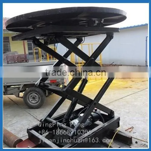 With CE certificate high quality hydraulic scissor lift stage/7m