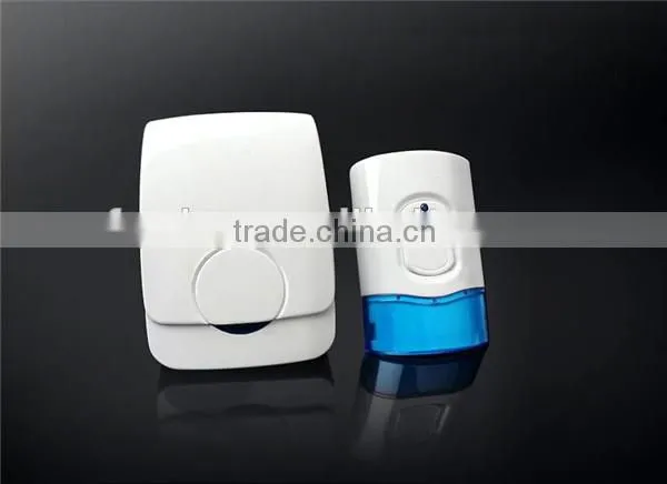 cobblestone dull polish wireless doorbell surface touch 52 tones 300m range commercial door bell