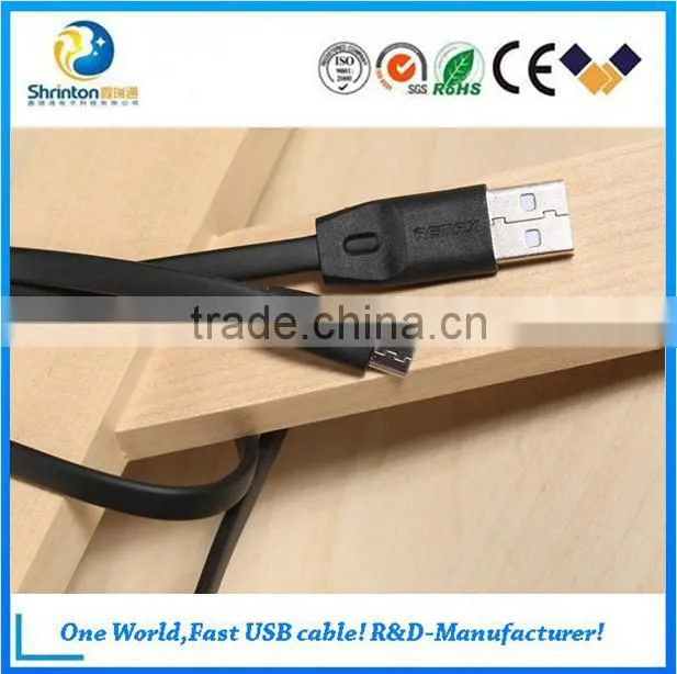 Colorful Remax Brand fast sync usb data cable with competitive price