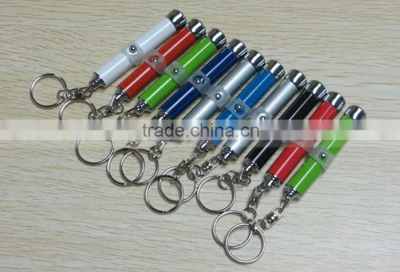 LR41 Button Battery Aluminum Gift Keychain Light