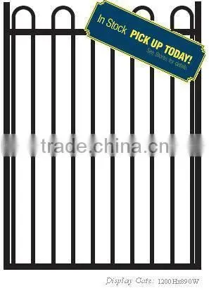 890mm width loop top access gate for pool