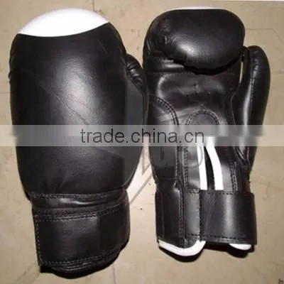 White And Blue Boxing Gloves In Artificial Leather, Boxing Gloves