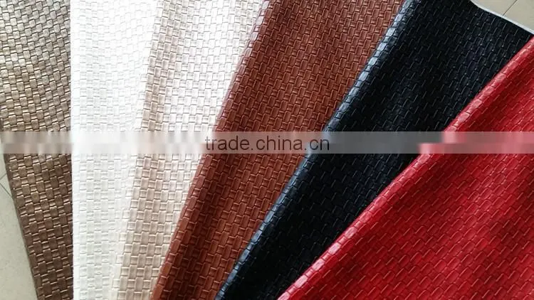 Hot sale good quality PVC decoration synthetic leather