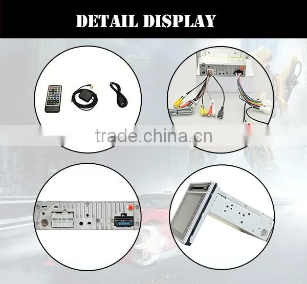 in dash 2 din touch screen dvd player with GPS for Toyota Camry 2012