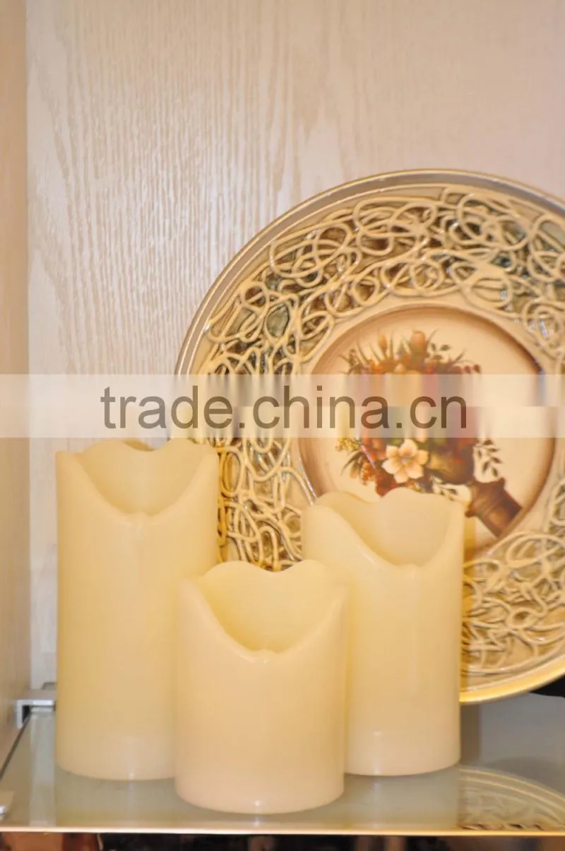 flameless moving wick led candle light