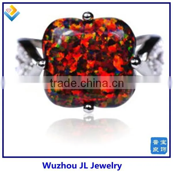 Fasion Silver Jewelry Design Opal Ring Silver Big Stone Opal Ring Hot Sale In Turkey